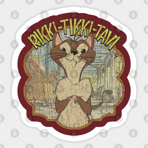 Rikki-Tikki-Tavi 1975 Sticker by JCD666